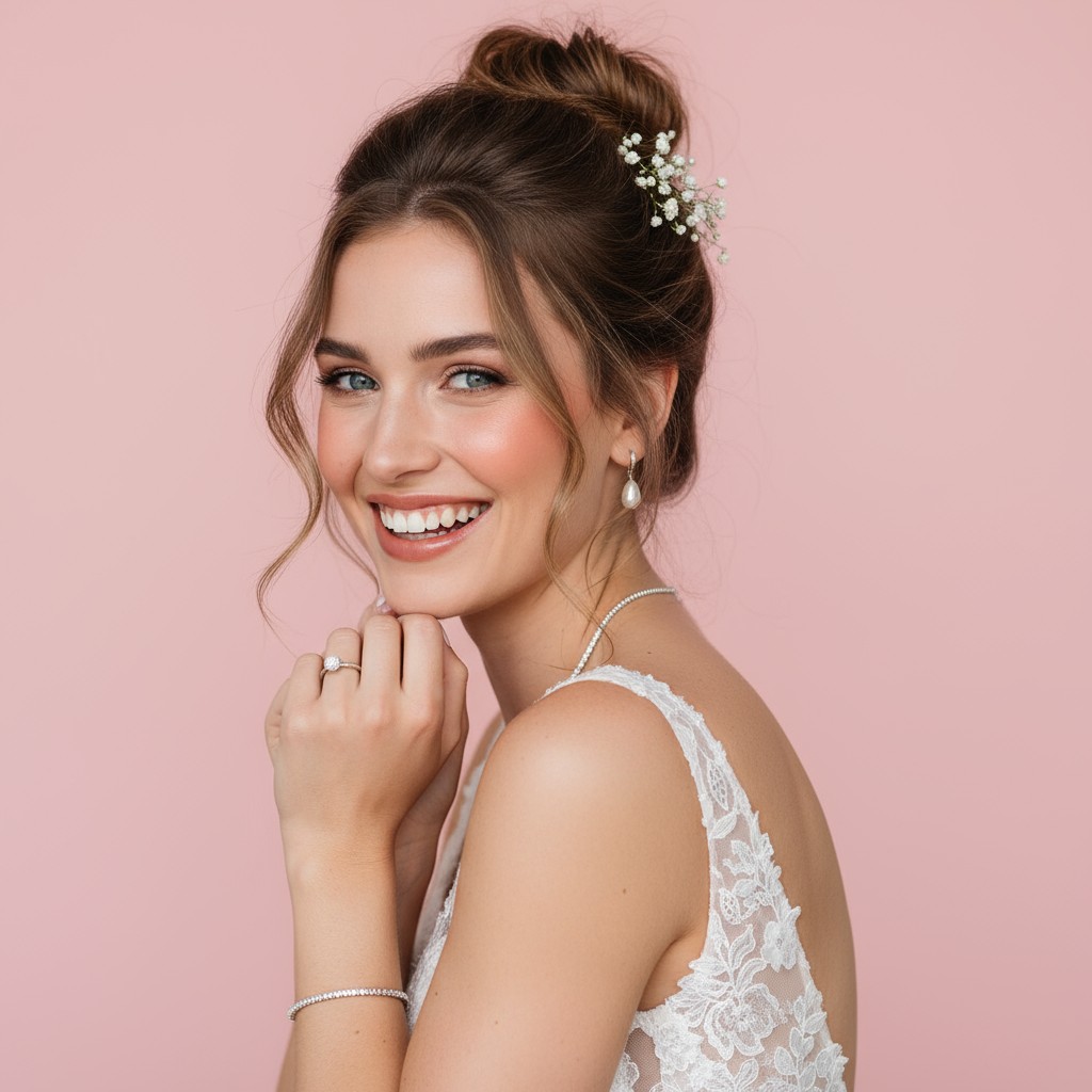 Messy Bun For Wedding Ideas